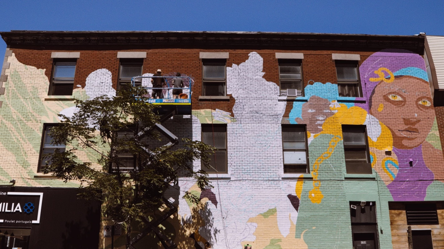 Milmurs production, Street-art, Martinique, Montréal, Doras - festival montréal 2022