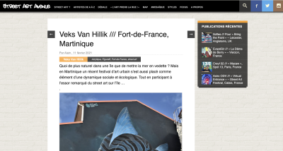 Milmurs production, Street-art, Martinique, Montréal, Inside-out - festival fort de france 2020