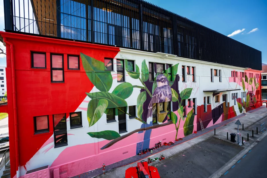 Nicole Salgar - festival Bègles 2023 - Milmurs Production - Street-Art - Art-mural