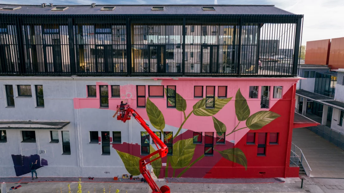 Nicole Salgar - festival Bègles 2023 - Milmurs Production - Street-Art - Art-mural
