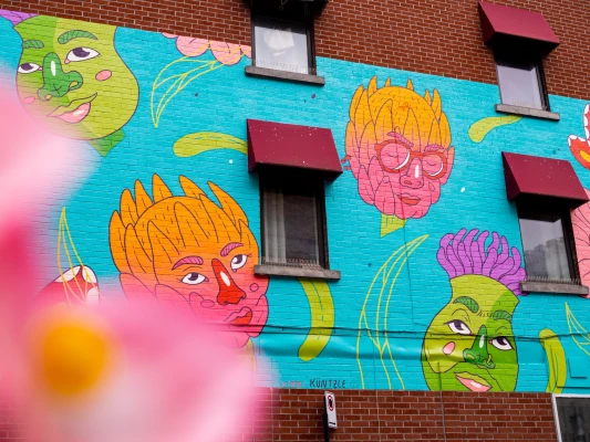 Milmurs production, Street-art, Martinique, Montréal, Nikki - festival Montréal 2022