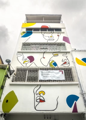 Milmurs production, Street-art, Martinique, Montréal, Roxanne Shade - Matinik Pli Bel 2023