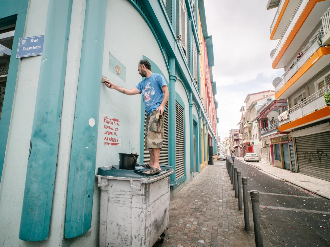 Milmurs production, Street-art, Martinique, Montréal, Stew festival martinique 2019